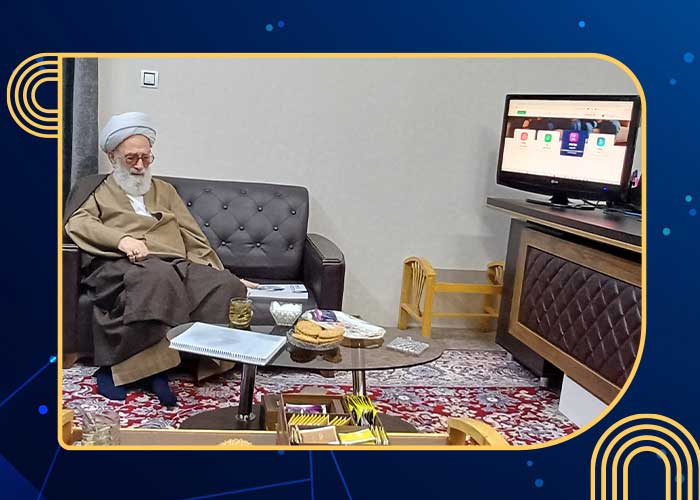 بازدید شیخ علی نظری منفرد از آکادمی امام صادق علیه‌السلام